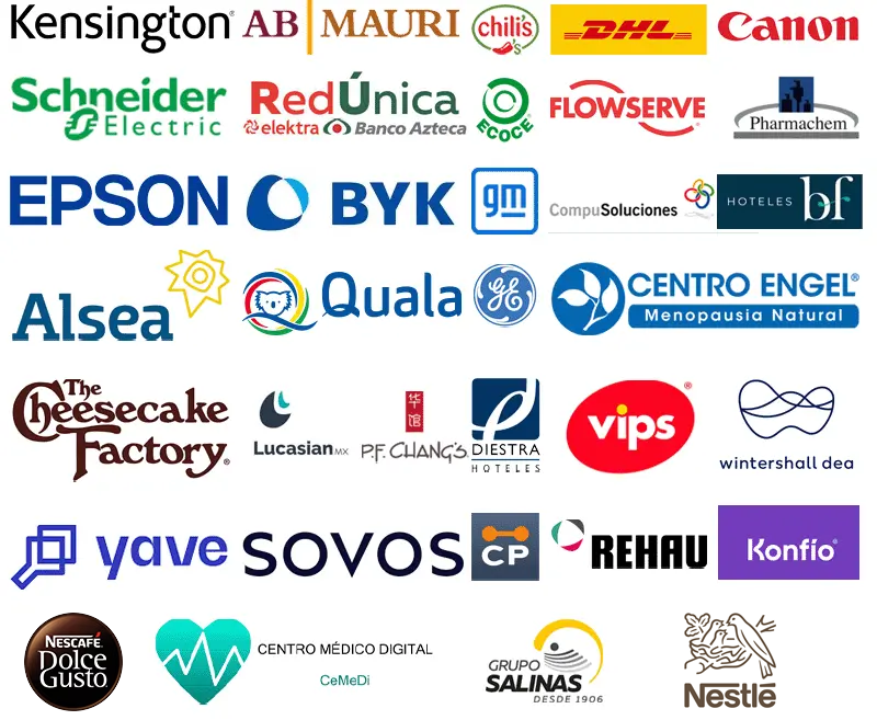 Empresas que confían en R+H Recurso Mas Humano
